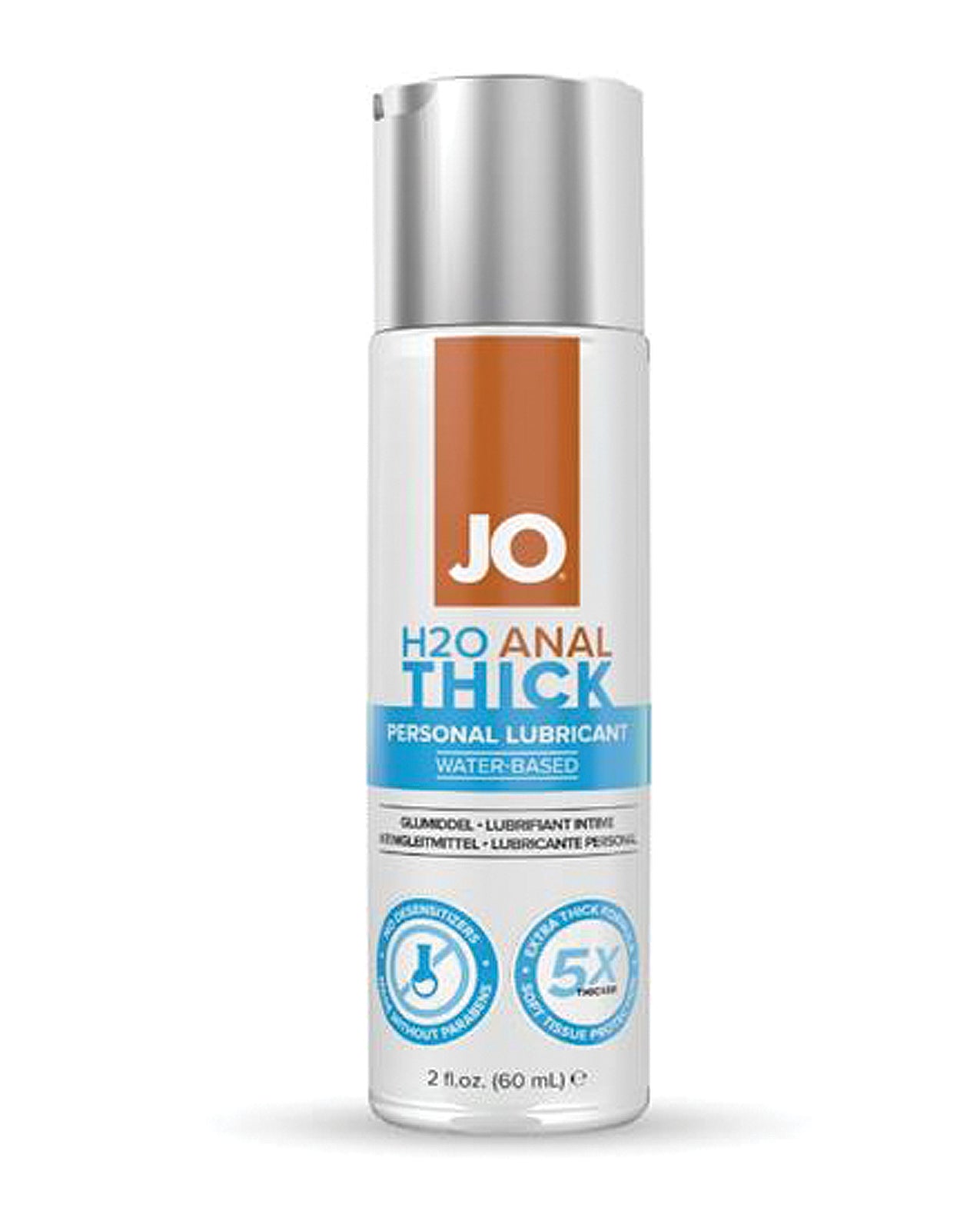 JO H2O Anal Thick - Original Lubricant 2 oz