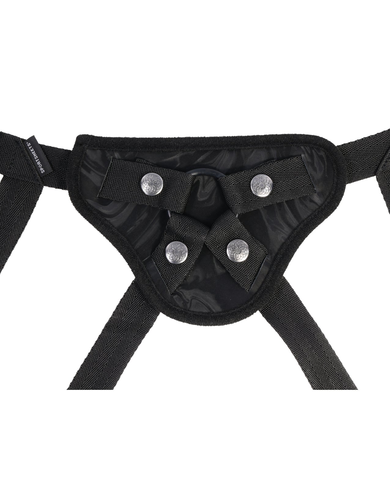 Sportsheets Velvet Noir Strap-On - Black