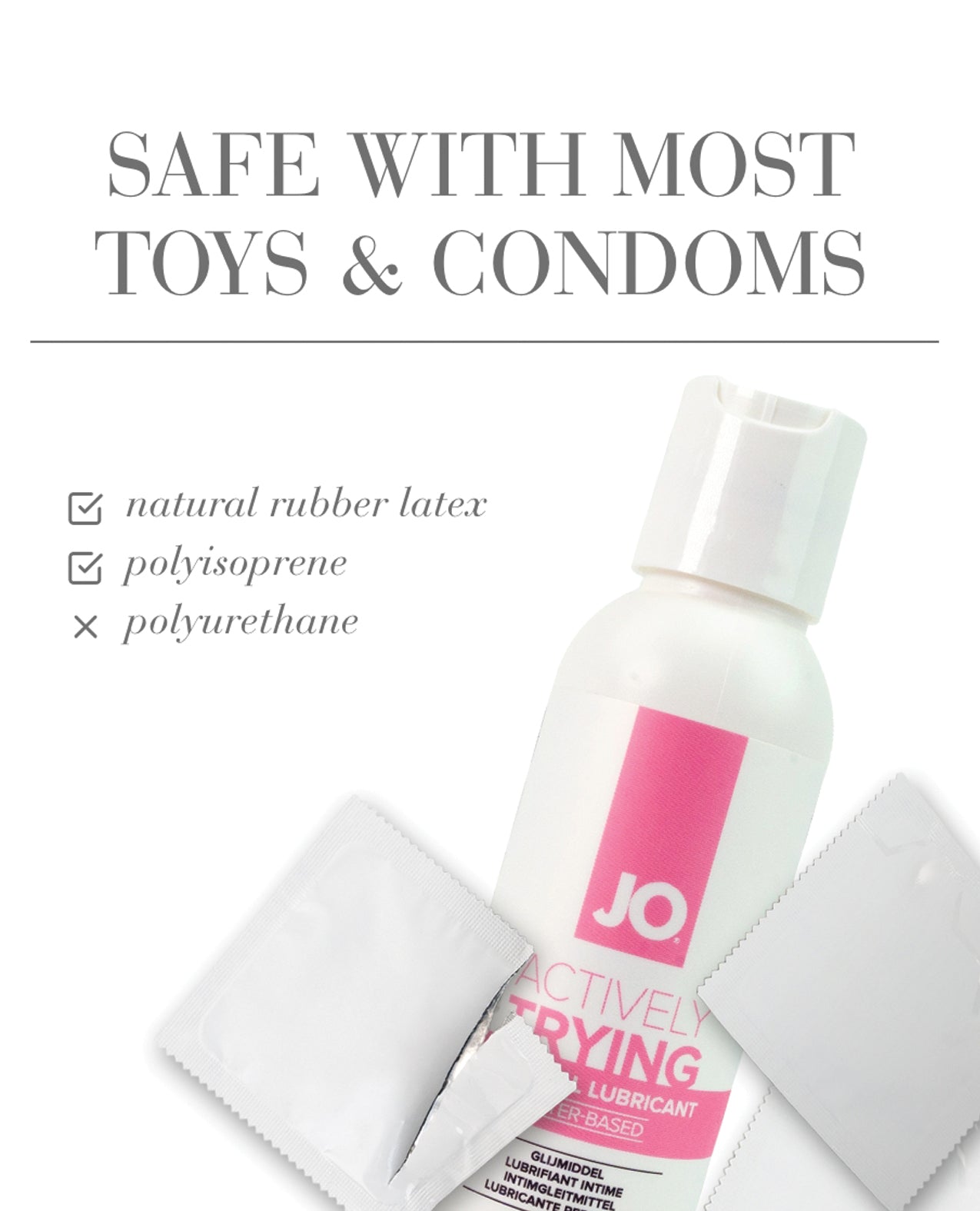 JO Actively Trying (TTC) Paraben-Free - Original Lubricant 4 oz