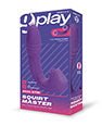 Bodywand G-Play Dual Stim Thrusting & Licking Squirt Master - Purple